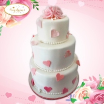 Coeur-wedding-cake