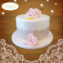 Dentelle-cake-design