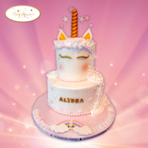 licorne-double-cake-design